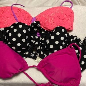 Three Bikini Tops
